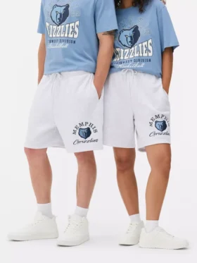 NBA Memphis Grizzlies Shorts mit Kordelzug