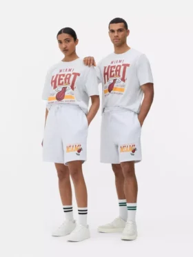 NBA Miami Heat Shorts mit Kordelzug