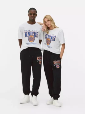 NBA New York Knicks Jogginghose mit Kordelzug