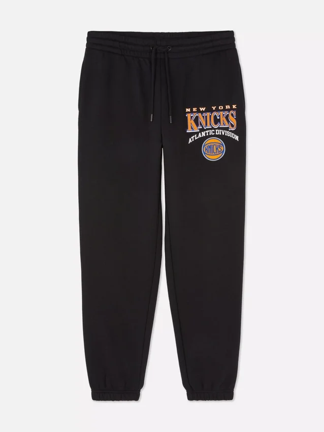 NBA New York Knicks Jogginghose mit Kordelzug NBA New York Knicks Jogginghose mit Kordelzug