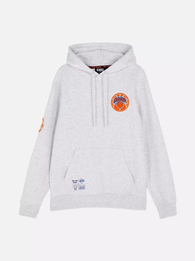 NBA New York Knicks Kapuzenpullover mit Kordelzug NBA New York Knicks Kapuzenpullover mit Kordelzug
