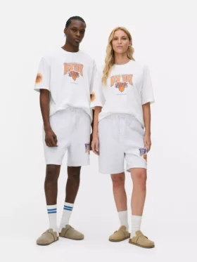 NBA New York Knicks Shorts mit Kordelzug NBA New York Knicks Shorts mit Kordelzug