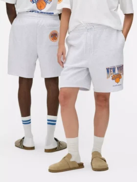 NBA New York Knicks Shorts mit Kordelzug NBA New York Knicks Shorts mit Kordelzug