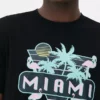 Neon-Hemd mit Miami-Motiv Neon-Hemd mit Miami-Motiv