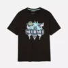 Neon-Hemd mit Miami-Motiv Neon-Hemd mit Miami-Motiv