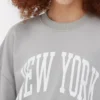 New York Oversize-Sweatshirt mit Grafikprint New York Oversize-Sweatshirt mit Grafikprint