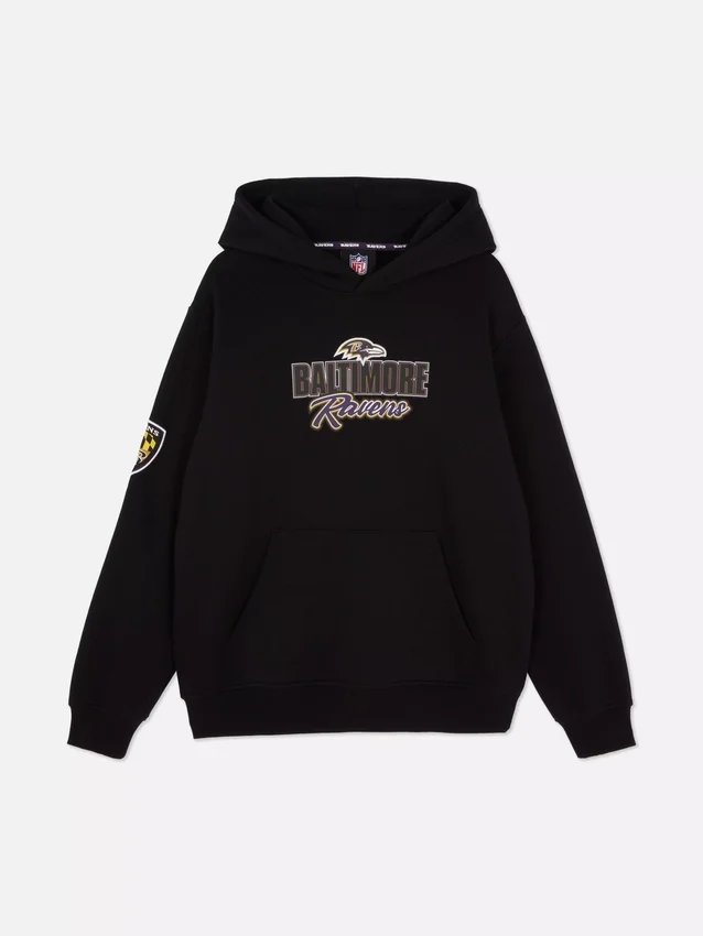 NFL Baltimore Ravens Hoodie mit Aufdruck NFL Baltimore Ravens Hoodie mit Aufdruck
