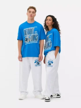 NFL Detroit Lions bedrucktes T-Shirt