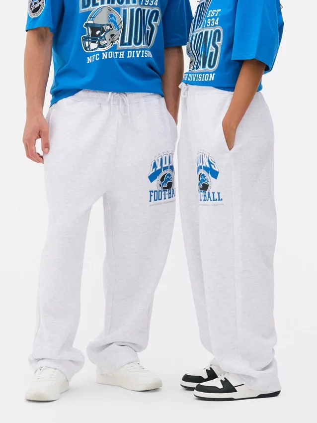 NFL Detroit Lions Jogginghosen mit Kordelzug NFL Detroit Lions Jogginghosen mit Kordelzug