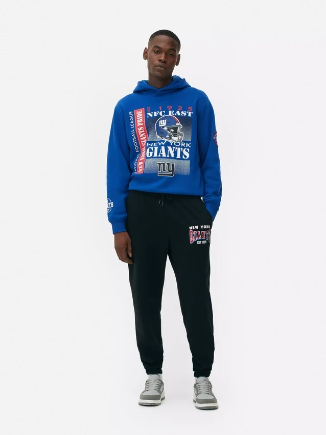 NFL New York Giants Jogginghosen mit Umschlag NFL New York Giants Jogginghosen mit Umschlag