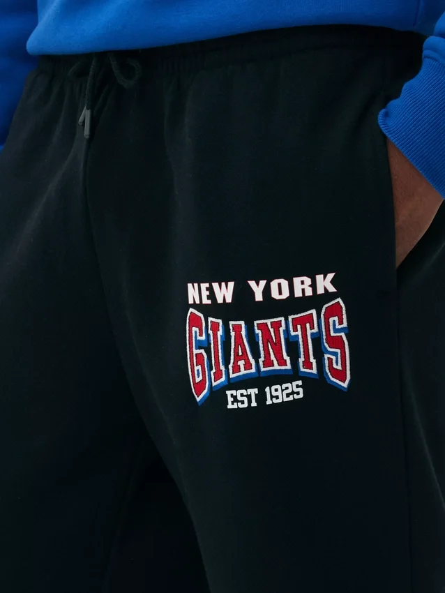NFL New York Giants Jogginghosen mit Umschlag NFL New York Giants Jogginghosen mit Umschlag