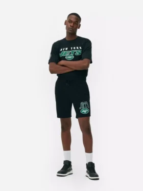 NFL New York Jets Shorts mit Kordelzug