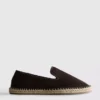 Niedrige Espadrilles aus Strick