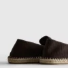 Niedrige Espadrilles aus Strick