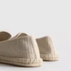 Niedrige Espadrilles aus Strick