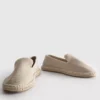 Niedrige Espadrilles aus Strick