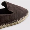 Niedrige Espadrilles aus Strick