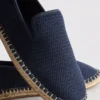 Niedrige Espadrilles aus Strick