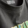 Nirvana-Band-T-Shirt aus gewaschener Baumwolle Nirvana-Band-T-Shirt aus gewaschener Baumwolle