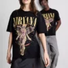 Nirvana-Engel-Grafik-Hemd Nirvana-Engel-Grafik-Hemd