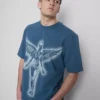 Nirvana-Engel-Grafik-Hemd Nirvana-Engel-Grafik-Hemd