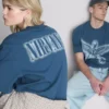 Nirvana-Engel-Grafik-Hemd Nirvana-Engel-Grafik-Hemd