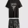 Nirvana Kurzschlafanzug-Set Nirvana Kurzschlafanzug-Set
