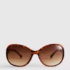 Ovale Sonnenbrille