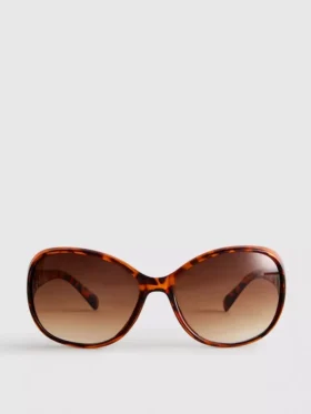 Ovale Sonnenbrille