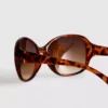 Ovale Sonnenbrille