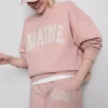 Oversize-Sweatshirt aus baumwollreicher Mischung Oversize-Sweatshirt aus baumwollreicher Mischung