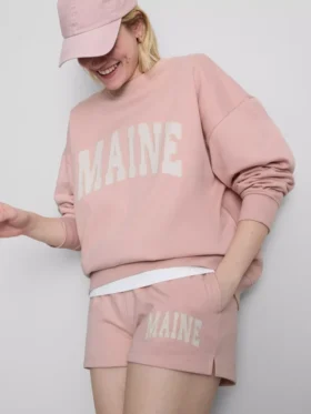 Oversize-Sweatshirt aus baumwollreicher Mischung