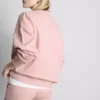 Oversize-Sweatshirt aus baumwollreicher Mischung Oversize-Sweatshirt aus baumwollreicher Mischung