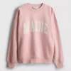 Oversize-Sweatshirt aus baumwollreicher Mischung Oversize-Sweatshirt aus baumwollreicher Mischung