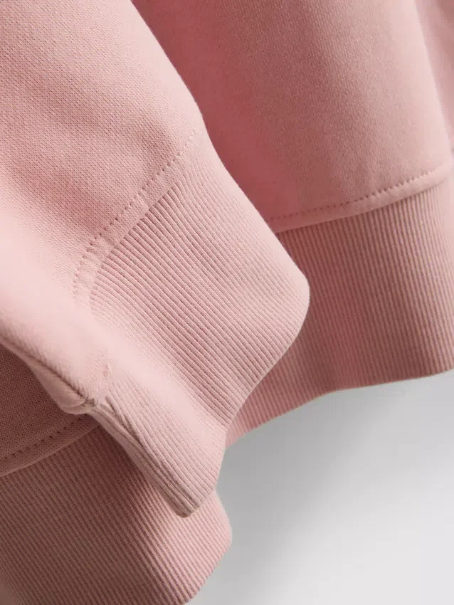 Oversize-Sweatshirt aus baumwollreicher Mischung Oversize-Sweatshirt aus baumwollreicher Mischung