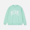 Oversize-Sweatshirt mit „Miami“-Schriftzug Oversize-Sweatshirt mit „Miami“-Schriftzug