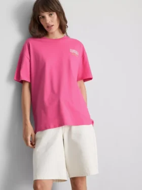 Oversize-T-Shirt mit Grafikprint aus baumwollreicher Havanna-Baumwolle
