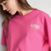 Oversize-T-Shirt mit Grafikprint aus baumwollreicher Havanna-Baumwolle Oversize-T-Shirt mit Grafikprint aus baumwollreicher Havanna-Baumwolle