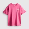 Oversize-T-Shirt mit Grafikprint aus baumwollreicher Havanna-Baumwolle Oversize-T-Shirt mit Grafikprint aus baumwollreicher Havanna-Baumwolle