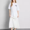 Oversized-Boyfriend-T-Shirt aus Baumwolle mit Grafikprint Oversized-Boyfriend-T-Shirt aus Baumwolle mit Grafikprint