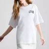 Oversized-Boyfriend-T-Shirt aus Baumwolle mit Grafikprint Oversized-Boyfriend-T-Shirt aus Baumwolle mit Grafikprint