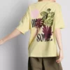 Oversized-Boyfriend-T-Shirt aus Baumwolle mit Grafikprint Oversized-Boyfriend-T-Shirt aus Baumwolle mit Grafikprint