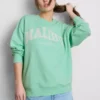 Oversized-Malibu-Sweatshirt mit hohem Baumwollanteil Oversized-Malibu-Sweatshirt mit hohem Baumwollanteil