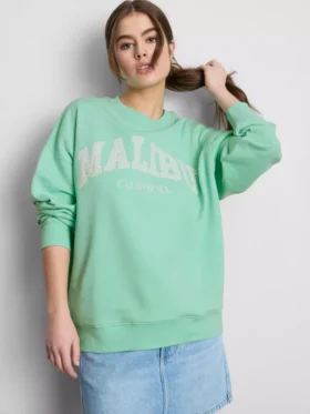 Oversized-Malibu-Sweatshirt mit hohem Baumwollanteil