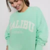 Oversized-Malibu-Sweatshirt mit hohem Baumwollanteil Oversized-Malibu-Sweatshirt mit hohem Baumwollanteil