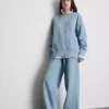Oversized-Sweatshirt mit überschnittenen Schultern Oversized-Sweatshirt mit überschnittenen Schultern