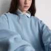 Oversized-Sweatshirt mit überschnittenen Schultern Oversized-Sweatshirt mit überschnittenen Schultern