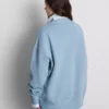 Oversized-Sweatshirt mit überschnittenen Schultern Oversized-Sweatshirt mit überschnittenen Schultern