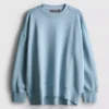 Oversized-Sweatshirt mit überschnittenen Schultern Oversized-Sweatshirt mit überschnittenen Schultern