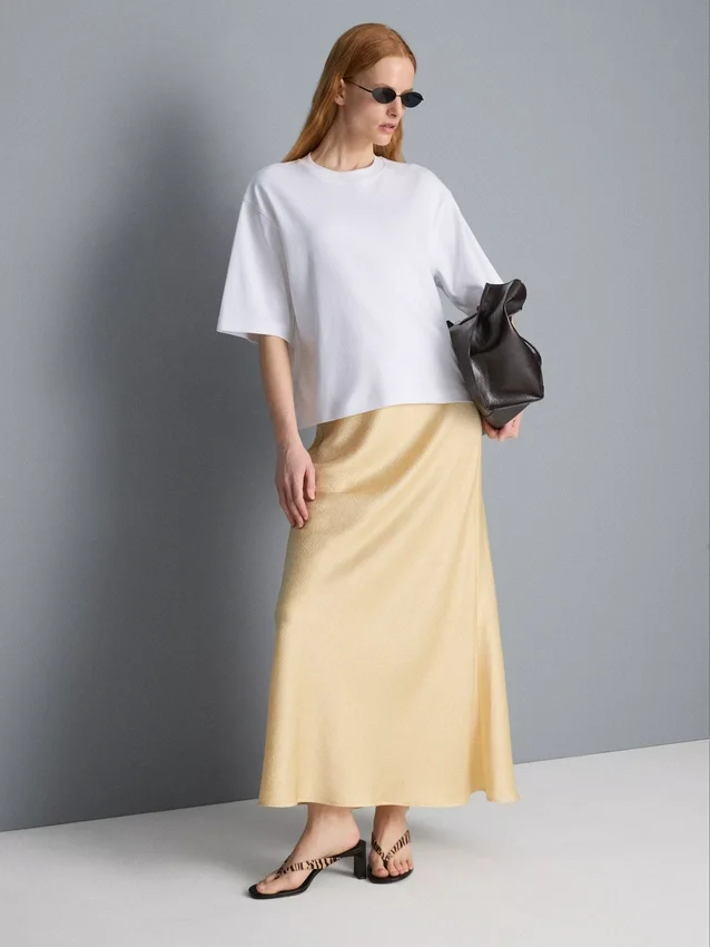 Oversized-T-Shirt aus Baumwolle Oversized-T-Shirt aus Baumwolle